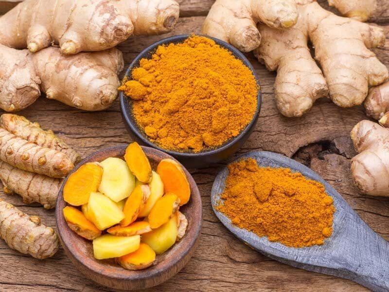 Nghệ có chứa chất Curcumin chống viêm và kháng khuẩn vô cùng tốt